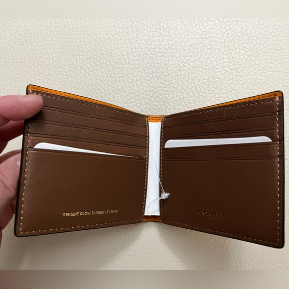 NWT - COACH Men’s Wallet - Leather - Picture 3 of 5